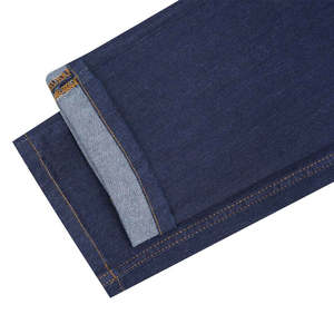Best Selling Mid <b>Waist</b> Straight Leg <b>Men</b> Denim Pants Casual Wear Solid Color Stretchy <b>Jeans</b> Denim Pants - Product Image 4