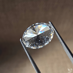 Diamante Ovalado Cultivado en Laboratorio de 2.54 Quilates, Color E, Corte Brillante, Diamante Suelto para Anillo y Joyería de Colgante - Product Image 4