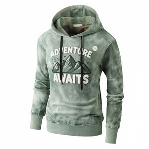 Sweat-shirts à capuche de haute qualité avec impression en relief, logo en relief, coton mélangé, pour hommes, vêtements décontractés pour tous les jours et les activités de plein air - Product Image 1