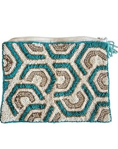 Porte-monnaie miniature en perles motif pastèque, fait main, avec fermeture éclair, style créatif, pour usage quotidien et voyage, au meilleur prix - Product Image 1