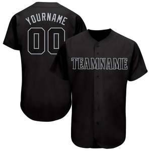 Maillot de baseball personnalisé par sublimation OEM, 100 % polyester, décontracté, avec boutons sur le devant, nom et numéro de l'équipe, style athlétique - Product Image 1