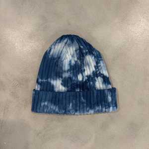 Bonnets d'hiver chauds en acrylique, tricotés, avec revers, design tie-dye personnalisé, logo, pour hommes et femmes, bonnet unisexe en jacquard - Product Image 6