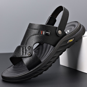 Nouvelles sandales de plage décontractées pour hommes, style été 2026, antidérapantes, respirantes, à semelle souple, tendance, pour la marche quotidienne - Product Image 3