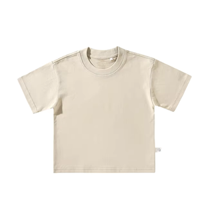 Vente en gros de vêtements pour garçons de 2 à 12 ans, vente chaude, OEM ODM, vêtements de boutique personnalisés, t-shirt rayé 100% coton respirant, séchage rapide - Product Image 3