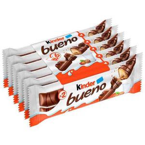 Latest Kinderr Bueno <b>Chocolate</b> Wafer 43g Delicious Hazelnut Cream Snack Hot Price <b>Chocolate</b> - Product Image 5