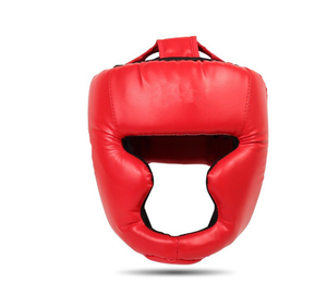 Casco de Taekwondo para Grappling, Boxeo y Muay Thai con Protector Bucal, Equipo de Protección de PU y Cuero - Product Image 2