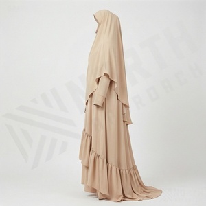 Nouvelle Abaya Musulmane Tendance : Robe Hijab Personnalisable, Vêtement Modeste de Qualité Supérieure - Product Image 3