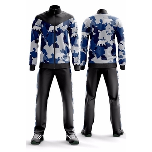 Sublimation Printed OEM Tracksuit Set High Performance <b>Custom</b> Sportswear Apparel With Team Logo Design For Training Purpose Wear - Product Image 1