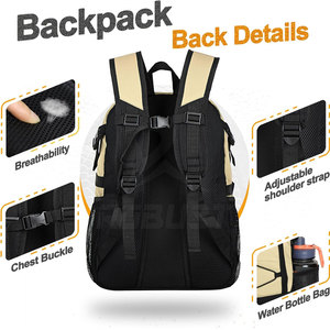 Mochila Deportiva con Correas de Hombro Cómodas y Diseño Simple para Uso Diario, Mochila Deportiva 2026 - Product Image 5