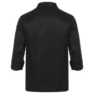 Chaquetas de Chef Personalizadas Unisex de Manga Larga Tejidas para Restaurante, Bar, Cocina, Uniformes de Camarero, Panadería, Cafetería, Poliéster - Product Image 6