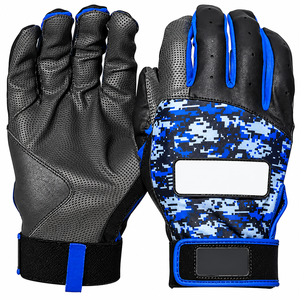 Professional Sheepskin Leather Baseball Batting Gloves with Short Cuff Design Excellent Grip Customizable Logo & Color - Product Image 6