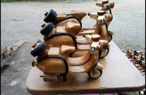 ของตกแต่งบ้านทำมือจากไม้ไทยขัดเงาแบบคลาสสิก ของที่ระลึก ของขวัญ - Product Image 4