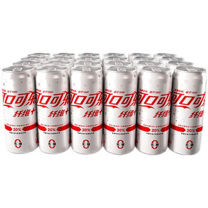 Boissons gazeuses Diet Coca-Cola Cherry sans sucre, canettes de 330 ml, pack de 24, saveur cerise intense, zéro calorie, pour les personnes en régime. - Product Image 3