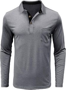 T-shirt de sport de luxe personnalisé de haute qualité pour homme – Maillot de golf à manches courtes séchage rapide en polyester/coton - Product Image 5