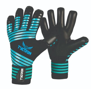 Gants de gardien de but de football de haute qualité, protection des doigts, quantité minimale de commande, paume professionnelle de football et dos de main en PU souple - Product Image 2