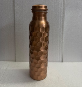 Premium Engraved Pure Copper Water <b>Bottle</b> Leakproof Ayurvedic Copper Vessel Gym Sports Drinkware Flask Wholesale - Product Image 4