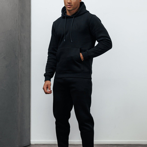 Custom Print Logo/Colors Winter Plus Size Men's Sweatpants and <b>Hoodie</b> Set Blank High Quality Men's <b>Hoodies</b> Sets Unisex Wholesale - Product Image 2