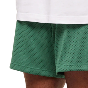 Pantalones Cortos Deportivos de Malla Transpirable para Hombre, 5 Pulgadas, para Gimnasio, Entrenamiento, Color Verde - Product Image 6