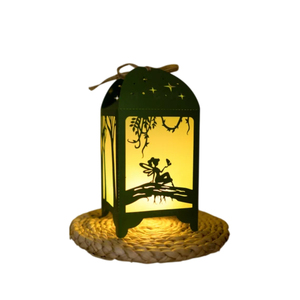 Wholesale Vintage Bronze Metal <b>Lanterns</b> <b>Set</b> Of 2 Large Decorative Indoor Outdoor Hanging Candle Holders For Home Garden Decor - Product Image 5