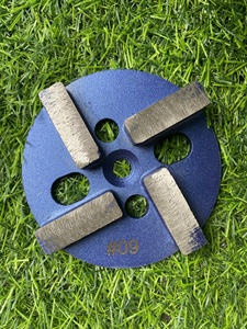 Plaque de meulage diamantée en alliage HGP de 4 pouces à 4 segments pour machine à meuler le béton, grain 16, 30, 60, épaisseur 12 mm, outil abrasif - Product Image 6