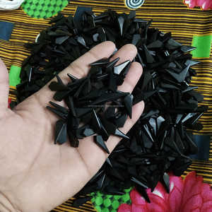 Pics décoratifs rustiques faits à la main en corne et os noir et blanc, durables, pour la maison et la décoration, à prix abordable - Product Image 3