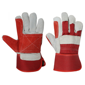 Guantes de Soldadura de Cuero Vacuno Amarillo Resistentes al Calor de Vantrex Industries, Nivel de Corte ANSI/ISEA 1 para Trabajo Industrial - Product Image 1