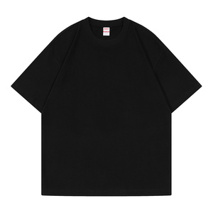 Cotton Heavyweight T Shirt Drop Shoulder T-Shirts 270gsm T Shirt Oversized <b>Tshirt</b> - Product Image 4
