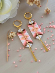 Pendientes de Cuentas de Superficie Plana, Estilo Moderno, Color Sólido, Artículo Personalizado de Fábrica al por Mayor - Product Image 3