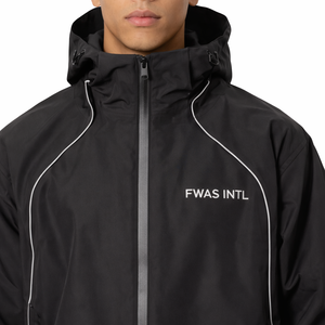 Chaqueta impermeable ligera de nailon Defender para entrenamiento de fútbol, abrigo deportivo con patchwork, cortavientos impermeable para exteriores, chaquetas para hombre. - Product Image 5