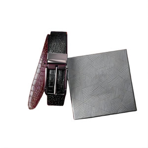 Cinturón Reversible de Cuero Genuino para Hombre, Cinturón Casual de Primera Calidad, Ajuste Perfecto, Ideal para Negocios y Uso Diario en 2026 - Product Image 1