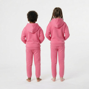 Conjunto Deportivo Infantil al por Mayor, Sudadera con Capucha y Cremallera Completa, Pantalones Deportivos, Estampado Personalizado, Ropa Casual de Alta Calidad, Fabricante - Product Image 6