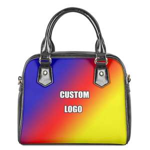 Bolso de mano de poliéster con estampado hawaiano Puakenikeni para mujer, bolso moderno con compartimentos para estudiantes universitarias 197 - Product Image 4