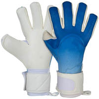 Guantes de Portero Profesionales de Goma para Exteriores, Antideslizantes, Transpirables, con Protección para los Dedos, Logotipo Personalizado, para Fútbol