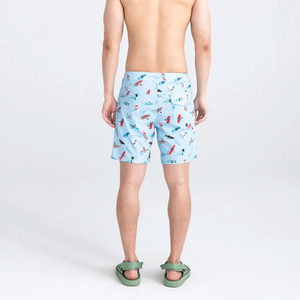 Shorts de bain pour hommes, grande taille, imprimés, légers, respirants, séchage rapide, confortables, écologiques, personnalisables - Product Image 5