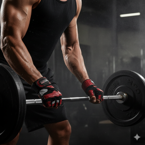 Guantes Deportivos Rexfit para Hombre, Guantes de Entrenamiento con Agarre de Silicona en Toda la Palma, Guantes Transpirables para Levantamiento de Pesas y Entrenamiento Físico - Product Image 4