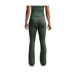 Leggings de yoga évasés à taille haute élastique pour femmes, séchage rapide, extensibles dans quatre directions, écologiques, longueur intégrale, vêtements de sport - Product Image 3