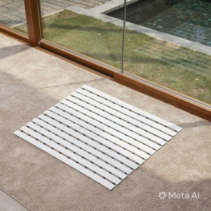 Tapete de Baño Antideslizante de Secado Rápido y Ecológico de Primera Calidad de TESX Industries, Fácil Instalación, 5x5 cm, para Hoteles y Resorts - Product Image 4