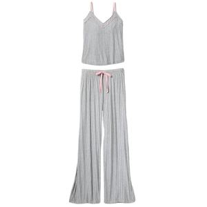 Pijama de Satén para Mujer, Elegante y Cómodo, Conjunto de Dos Piezas - Product Image 3