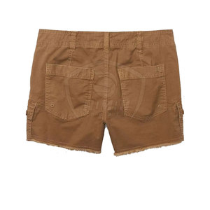 New Style Custom Made <b>Jeans</b> Shorts <b>Button</b> <b>Fly</b> Solid Color Made In Pakistan Fashion <b>Jeans</b> Shorts For Women - Product Image 2