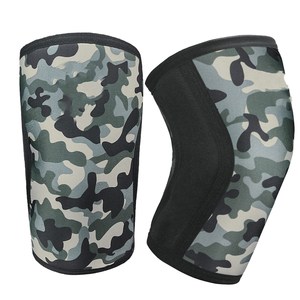 Genouillère de protection professionnelle GAF personnalisée en nylon et coton épais, respirante, pour squats, powerlifting et haltérophilie - Product Image 5