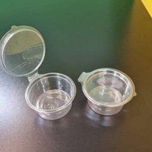 Wholesale Custom New Product Ideas 2026 Manufacturer PET Plastic Sauce Cups 2oz 60ml Disposable to Go Sauce <b>Container</b> with lids - Product Image 1