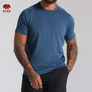 เสื้อยืดดีไซน์สั่งทำพิเศษสำหรับผู้ชาย ยี่ห้อ Ryan Pro Gear ระบายอากาศได้ดี สวมใส่สบาย สไตล์ลำลอง - Product Image 4