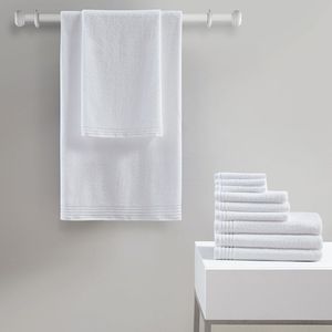 Set di 12 Asciugamani da Bagno in Cotone 100% ad Asciugatura Rapida - Product Image 1