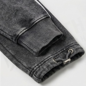 Premium Unique Design Acid Wash Tracksuit Online Industry Trending Printed <b>Distressed</b> Sun Faded Sweat Suit Apparel - Product Image 6