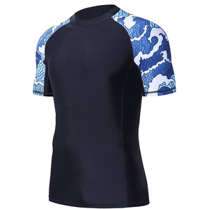 Nouvelle Arrivée de Haute Qualité : Rash Guard Homme à Manches Courtes, Respirant, Écologique, Design Personnalisable, Meilleures Ventes, Prix Compétitif - Product Image 1