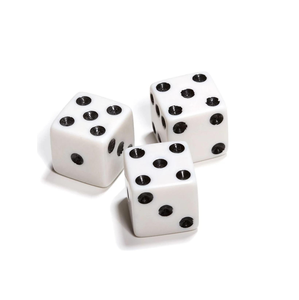 Dados Ecológicos de Seis Caras con Diseño de Cuerno Pulido, con Motivos de Búfalo y Camello, de PERFECT ENTERPRISES - Product Image 2