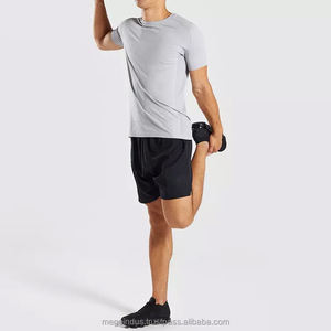 Logo personnalisé écologique Short de fitness pour hommes respirant Sports Workout Jogger Shorts - Product Image 5