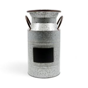 Made Of Galvanized Milk Can Home and Gardening Decorative <b>Plant</b> Tub Top Selling Custom Shape Indoor <b>Corner</b> <b>Plants</b> Pots - Product Image 5