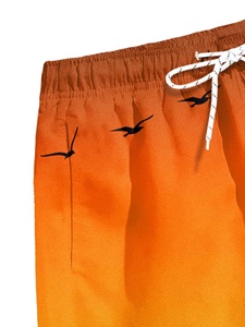 Shorts de Playa Personalizados para Hombre, con Cambio de Color al Contacto con el Agua, Traje de Baño, Shorts de Natación de Secado Rápido para Hombre - Product Image 6
