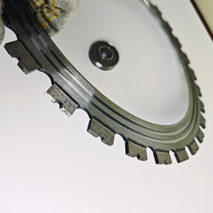 Lames de <span class=keywords><strong>scie</strong></span> à ruban diamantées industrielles de 410 mm soudées au laser pour la coupe rapide du béton armé/béton/asphalte - Product Image 5